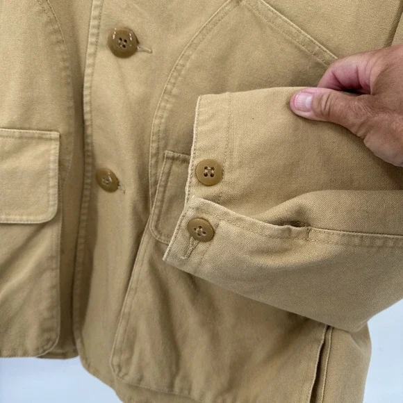 LAMB & SON Southern Proper Jacket/Field Coat Mens XL  Duck‎ Hunting Canvas Camo - Picture 4 of 16